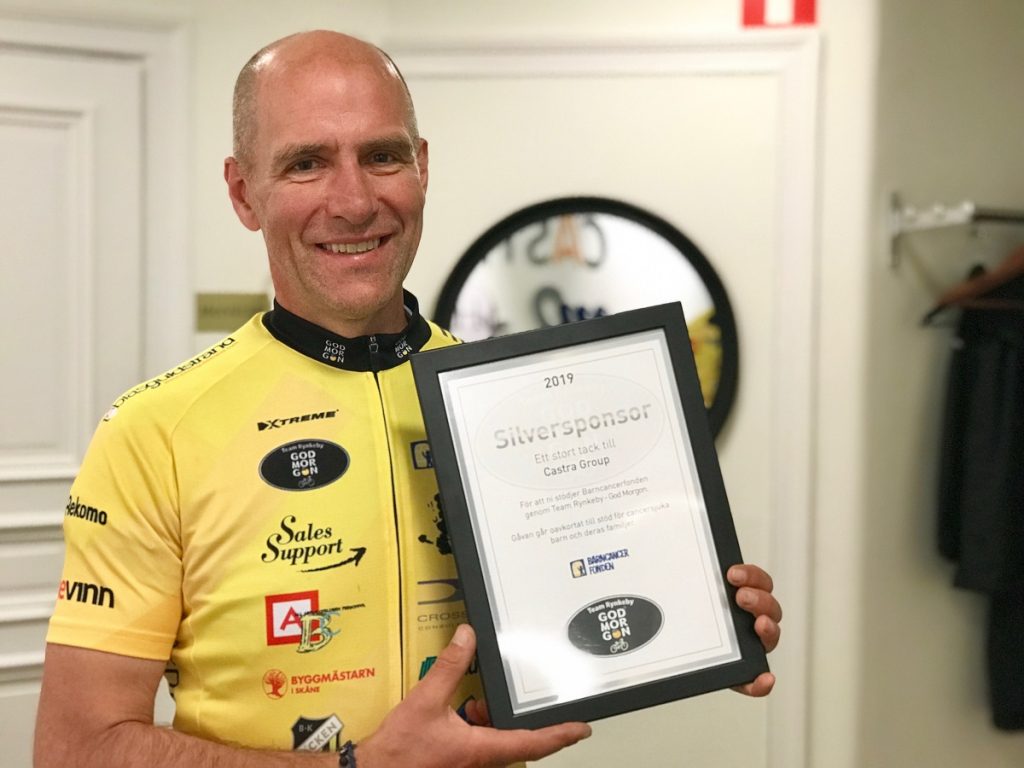 Team Rynkeby - God Morgon lämnar av diplom