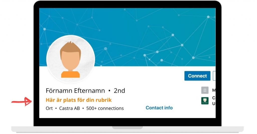 Välj rätt rubrik