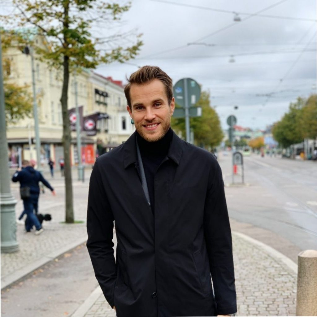 Jonas Elvestål porträttfoto