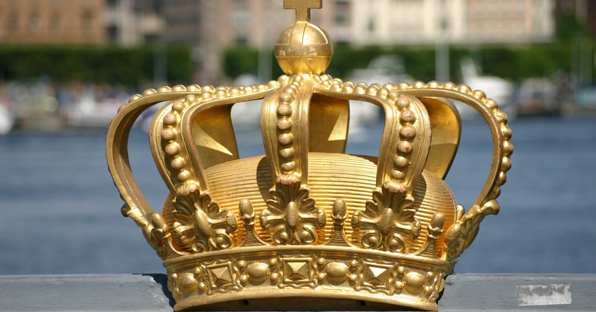 Bild på svenska kronan