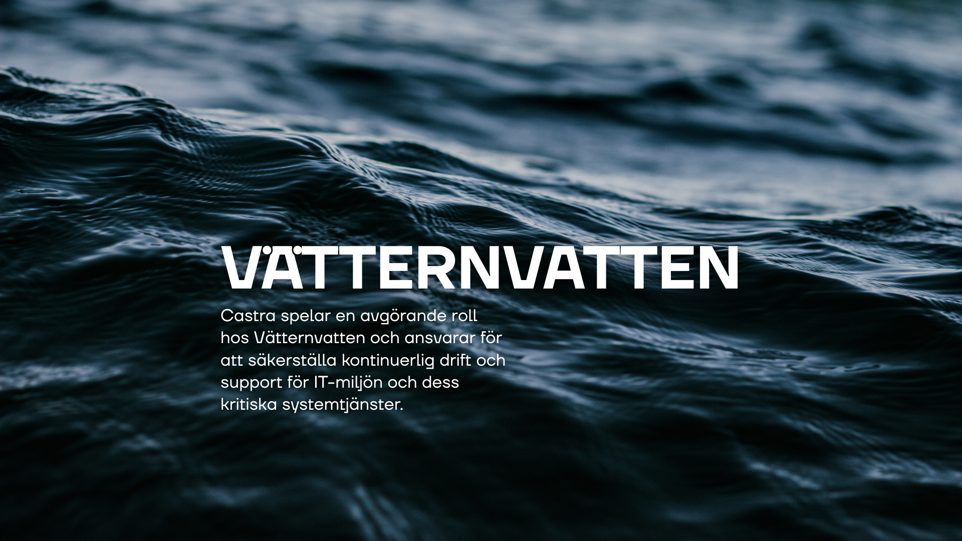 Vätternvatten Casebild