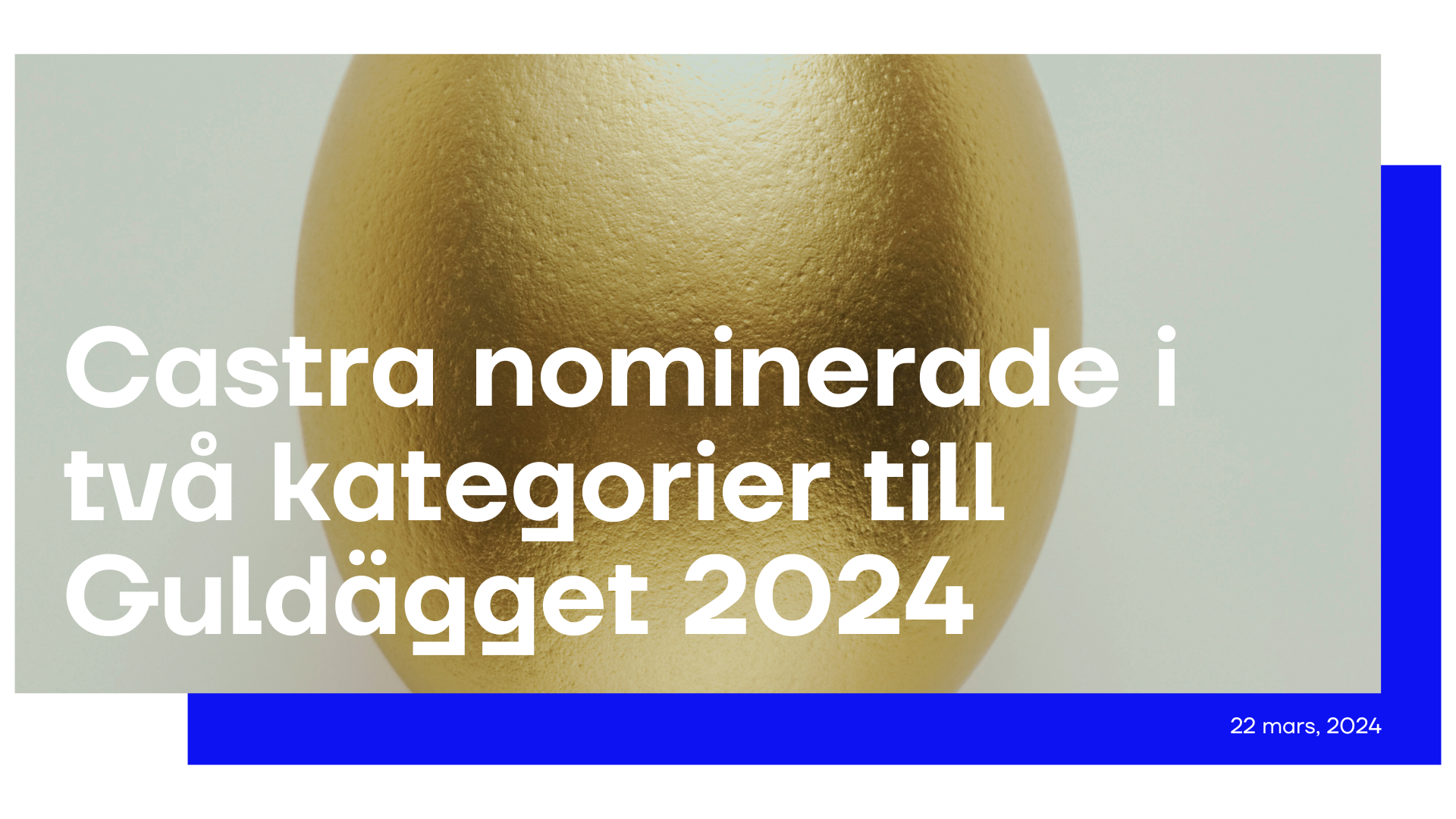 Guldägget nominering